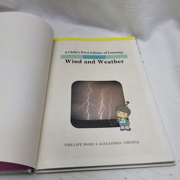 3/$20 A Child's First Library of Learning: Wind and Weather, 1992 - Picture 4 of 11